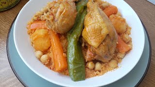 COUSCOUS TUNISIEN au poulet spécial Ramadan [upl. by Gayel]