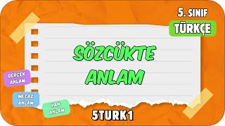 Sözcükte Anlam 📙 tonguçCUP 1Sezon  5TURK1 2024 [upl. by Carvey]