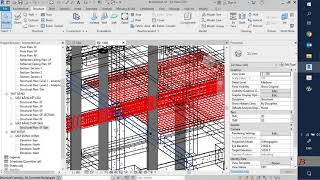 Revit Structure Bài 32  Vẽ thép sàn [upl. by Mendel]