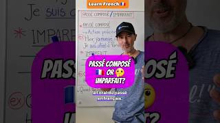 When to use the quotPassé composéquot or the quotimparfaitquot tense in French 🤔🇨🇵 [upl. by Emoreg]