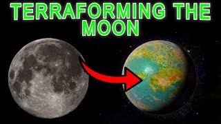 Terraforming The Moon in Universe Sandbox [upl. by Faxan604]