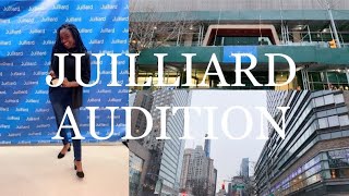 NYC  JUILLIARD AUDITION VLOG [upl. by Ritchie]