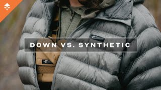 Which Is Better  Down Jacket Or Synthetic Jacket [upl. by Ariuqahs]