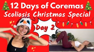 Flobility Style Breathing and Core Exercise  Scoliosis Special Day 2 of 12 Days of Coremas [upl. by Aruabea]