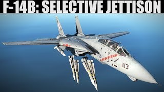 F14B Tomcat Selective Jettison Tutorial  DCS WORLD [upl. by Llejk]