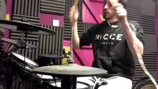 Noisia  The UpBeats  Dead Limit Drum Cover  EZdrummer2 [upl. by Kcod740]