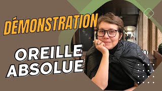 oreilleabsolue Démonstration [upl. by Dlanor]