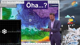 Öha  großes Kippen der Wetterlage nach Mitte November Von jetzt an langsamer Abbau vom WärmeHoch [upl. by Tiat]