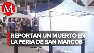 Riña en la Feria de San Marcos deja como saldo un muerto y un herido de gravedad [upl. by Eeram]