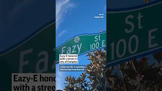 EazyE honored with a street in city of Compton [upl. by Housum577]