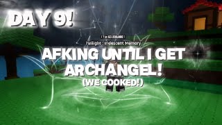 Day 9 of afking until I get archangel  Sols rng Era 9 [upl. by Aloysia]