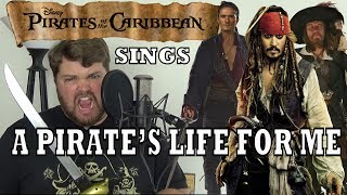 Pirates of the Caribbean Sings A Pirates Life for Me [upl. by Marelya803]