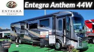 Entegra Coach ANTHEM 44W at 2022 Tampa RV Supershow Tour Walk Through [upl. by Devol]