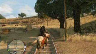 Red Dead Redemption  How to reach Thieves Landing [upl. by Abbot429]