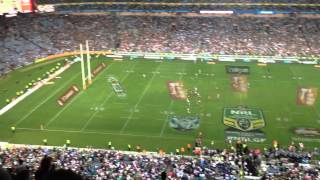 Greg Inglis Try in the 2014 NRL Grand Final [upl. by Hali91]