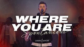 Where You Are Live  Chroma Worship  Ft Joel Barber [upl. by Ainsley790]