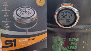 Chefs Temp S1 amp Breezo walk thru and install on a uds ChefsTemp ProTempS1 breezo smartgrilling [upl. by Oneg]