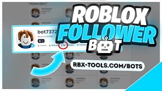 How To Bot Followers on Roblox  REAL METHOD [upl. by Hareehat344]