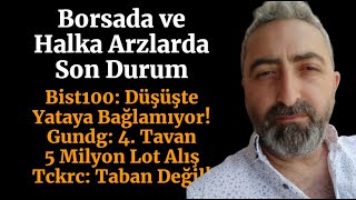 Borsa Yataya Bağlamıyor bist100 Halka Arzlarda Açılış Rakamları gundg tckrc [upl. by Adnilra]