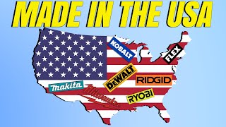 Whats Made in America Tools and Companies 2022 [upl. by Naoh]