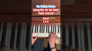 Rolling Stones Sympathy For The Devil  Easy Piano Tutorial [upl. by Ron]