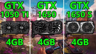 GTX 1050 TI vs GTX 1650 vs GTX 1650 SUPER  12 Games Tested on 1080P [upl. by Nacul]