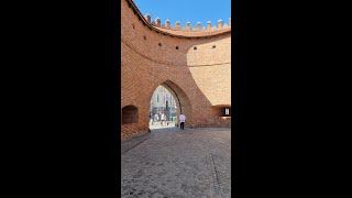 🇵🇱 Warszawa 2021 Polska Barbakan w Warszawie Stare Miasto The Barbican in Warsaw Shorts [upl. by Vanna504]