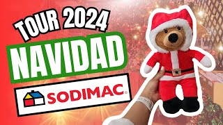 ✨️TOUR NAVIDAD SODIMAC 2024🎄 DECORACIÓN MENAJE Y MÁS  Mamá de Compras [upl. by Nnylyam]