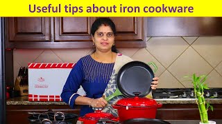 Iron Cookware collection in tamil  Kitchen Organization Ideas in tamil [upl. by Ilek40]