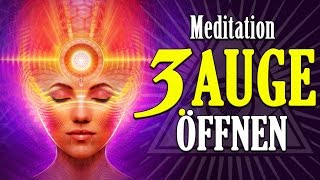 Meditation Drittes Auge öffnen Stirn Chakra aktivieren [upl. by Gerfen]