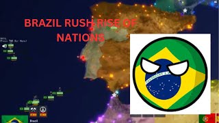 Roblox rise of nations part 2BRAZIL RUSHFUNNY MOMENTS [upl. by Maureene]