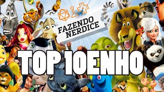 Cinema Top 10 Filmes Animados NãoDisney [upl. by Seaman]