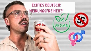 Schnelles Deutsch verstehen  Meinungsfreiheit amp Cancel culture [upl. by Dlorrej]