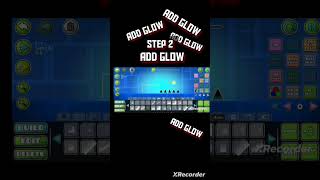 Add glow geometrydash geometrydashplayer gd [upl. by Ecikram]