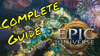 Universal Epic Universe Complete Guide [upl. by Aoh]