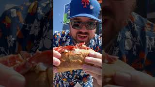 Citi Field Food Review Pat LaFriedas Surf and Turf Sandwich [upl. by Ahsila]