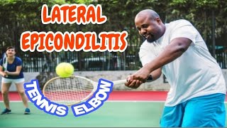 WHAT IS LATERAL EPICONDYLITIS TENNIS ELBOW   FAST TALK WITH TENNIS ELBOW [upl. by Tripp]