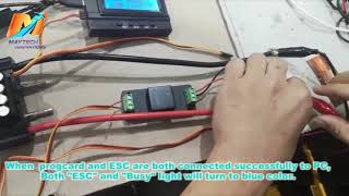 Maytech 300A ESC Firmware Updating Process [upl. by Siramad]