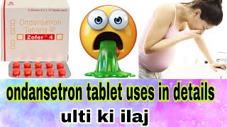 ondansetron tablets  ondansetron orally disintegrating tablet uses in hindi zofer md 4 tablet [upl. by Odicalp330]