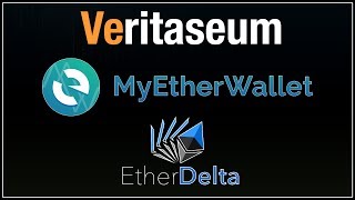 VERITASEUM  How to purchase Veritaseum with MyEtherWallet and EtherDelta Exchange [upl. by Rivy862]