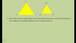 Criterios de Semejanza14wmv [upl. by Asenej]