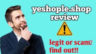 Yeshopleshop review is yeshopleshop legit or scam  find out [upl. by Elahcim]