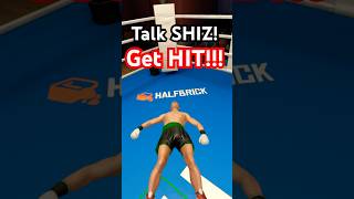 Talk Shizz Get Hit Thrill Of The Fight 2 gaming vr fyp [upl. by Nnyled]