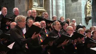 Gérard DELBOS Les Voix Arvernes AURILLAC mai 2016 Musique sacrée 1 [upl. by Ordnasil]