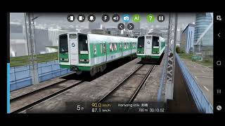 Hmmsim 2 Seoul Metro Line 2 Outer Circle Line GEC Train [upl. by Helas800]