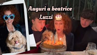 compleanno beatrice Luzzi 🎂 auguri a beatrice Luzzi 🎂 [upl. by Ellesig]