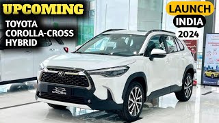 Toyota Upcoming Suv Corolla Cross Hybrid Launch In India 2024  Features Prices Launch Date [upl. by Eelirem498]