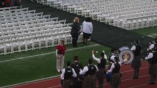 CMU 2024 commencement Pipe Band March [upl. by Anaitsirhc566]