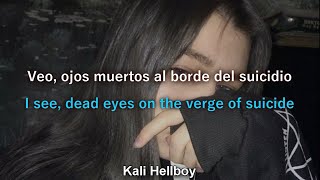 Powfu  dead eyes ft Ouse  Sub Español  Lyrics [upl. by Arerrac513]