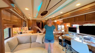 Luxury Living On Wheels The Ultimate Tour of Our Customized Monaco Motorhome [upl. by Tomasz487]